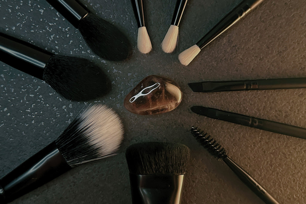 The 12/30 Essential Set:  10-Piece Full Face Vegan Brushes